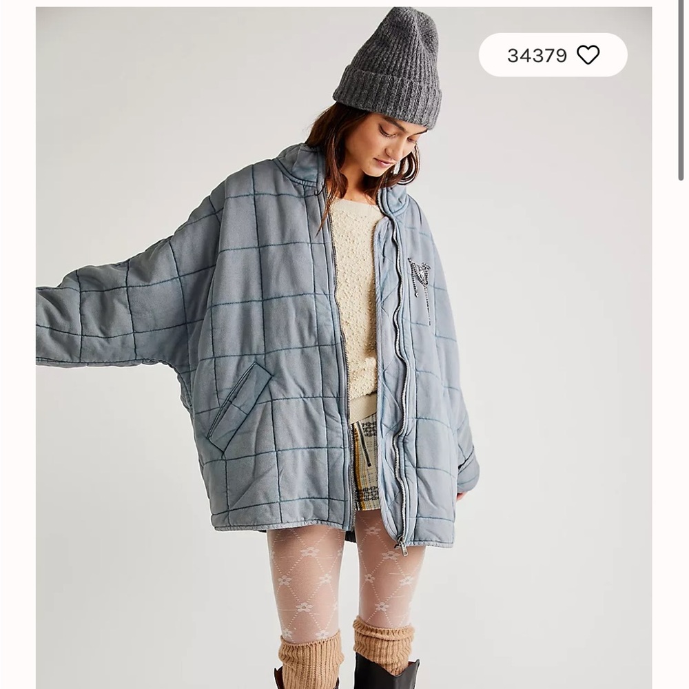Dolman Quilted Knit Jacket